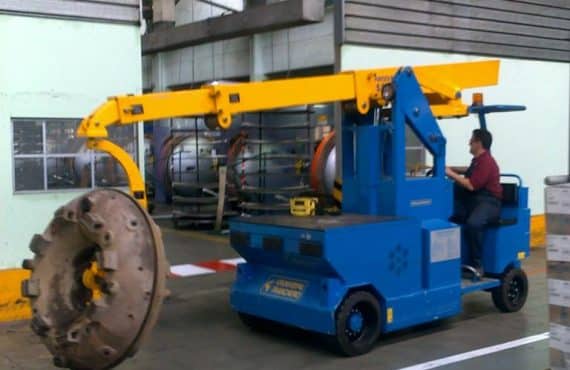 Grúa eléctrica para moldes neumáticos Minidrel 50B_SRR