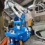 Mini crane For lifting loads up to 5.000 kg.