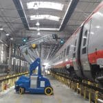 Mini crane For lifting loads up to 5.000 kg.