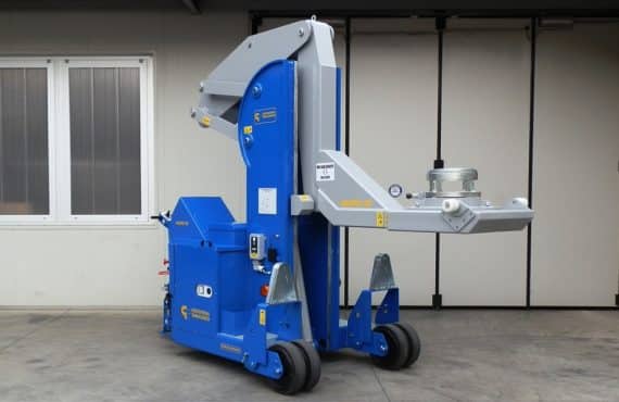 Grúa para producción neumáticos Minidrel 50S_HG