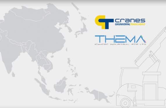 Mobile cranes for the Middle East, Asia Pacific and the Far East market